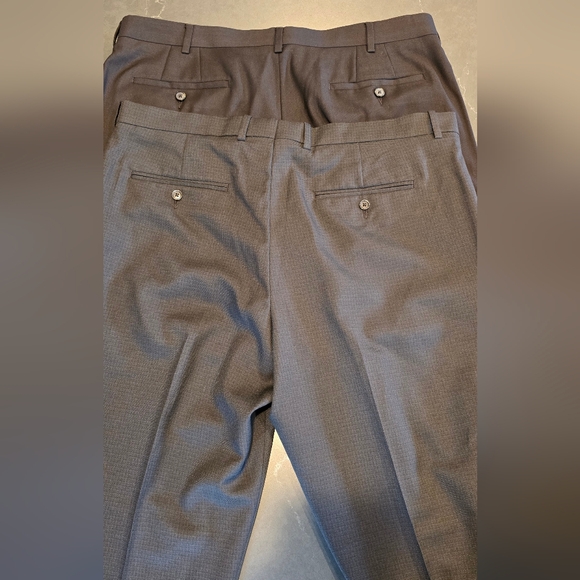 Perry Ellis Micro Check & APT.9 Black Dress Pants - Picture 11 of 11